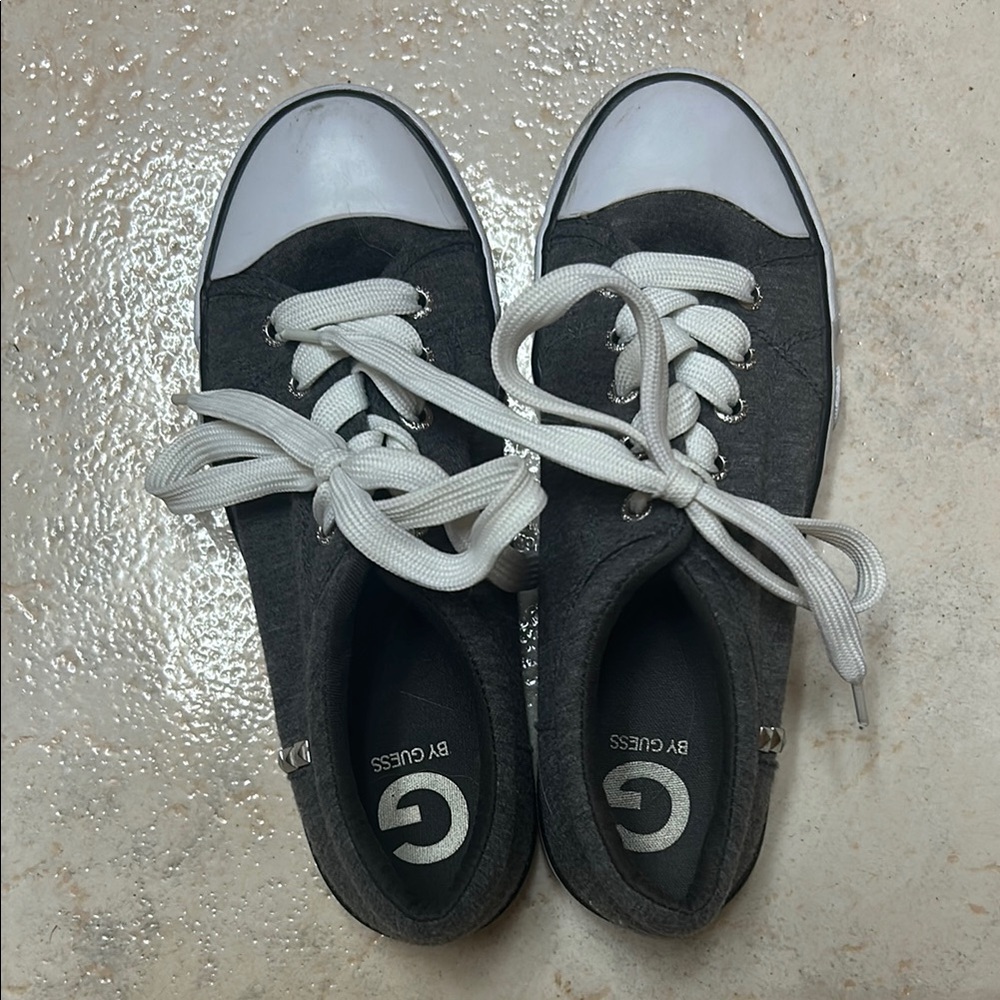 Guess Charcoal and White Casual Sneakers